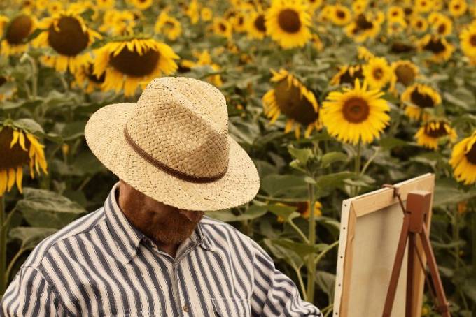 Van Gogh / série Inspirováno malířstvím / série Inspirováno malí
